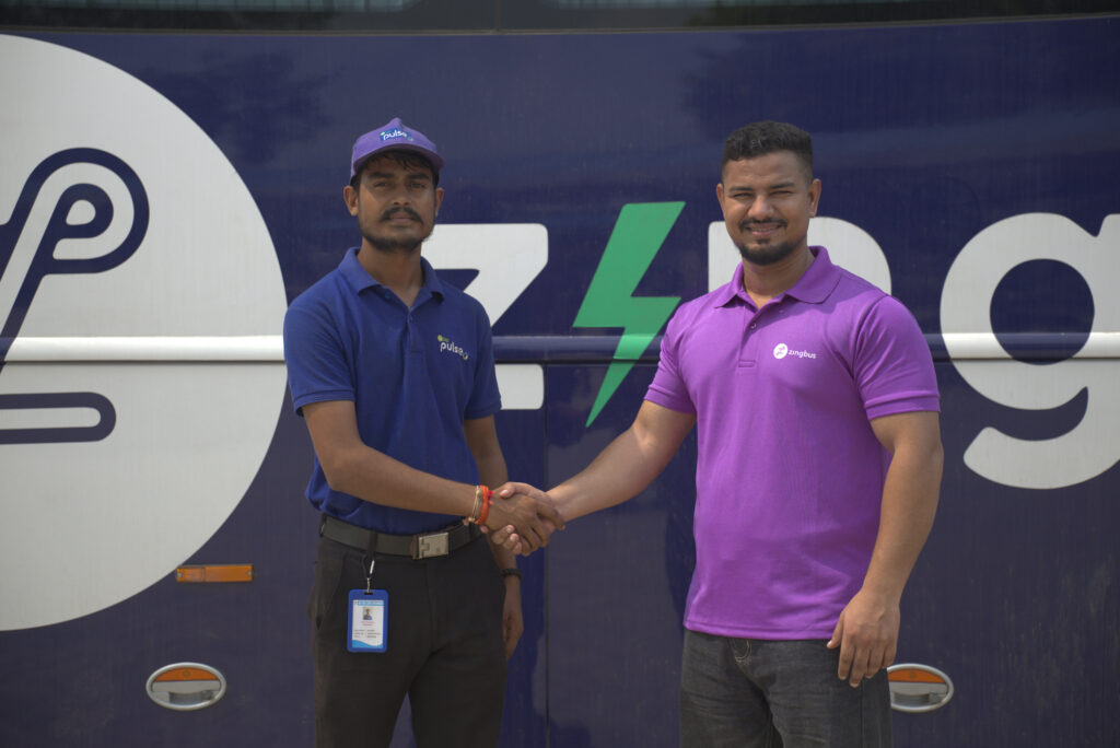 zingbus electric bus on highway