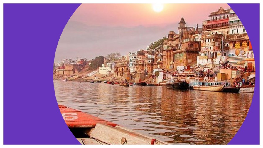 Best time to visit Varanasi with sunrise boat ride on the Ganga