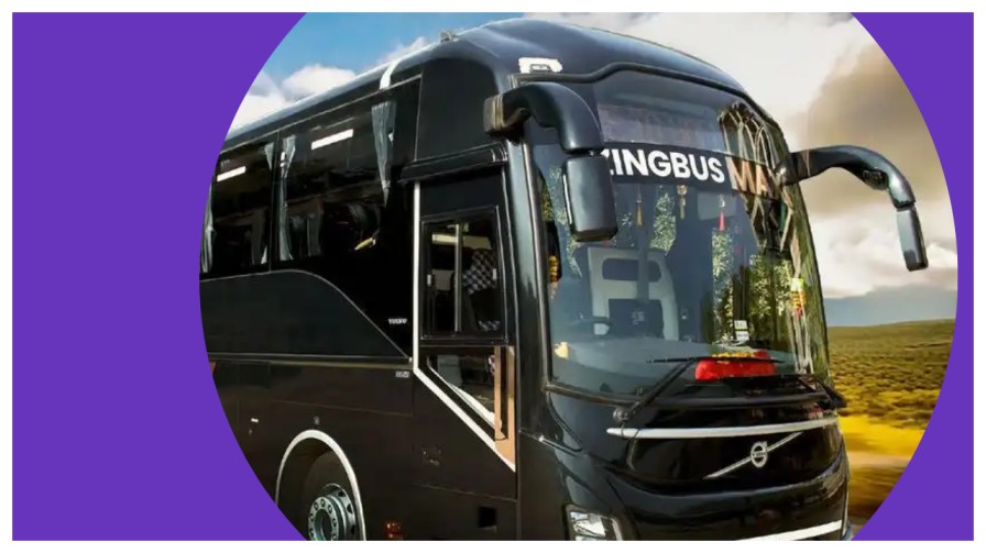 Passenger checking the zingbus app GPS tracking feature before boarding to answer the question is zingbus safe