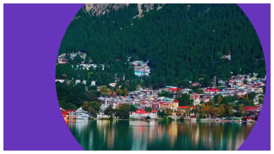 Scenic road journey from Delhi to Nainital travel guide with lake and hill views