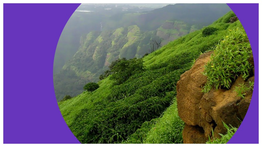 Scenic view of the Sahyadri hills and Pawna Lake near Mumbai, one of the best places to visit near Mumbai under 100 km for a weekend getaway
