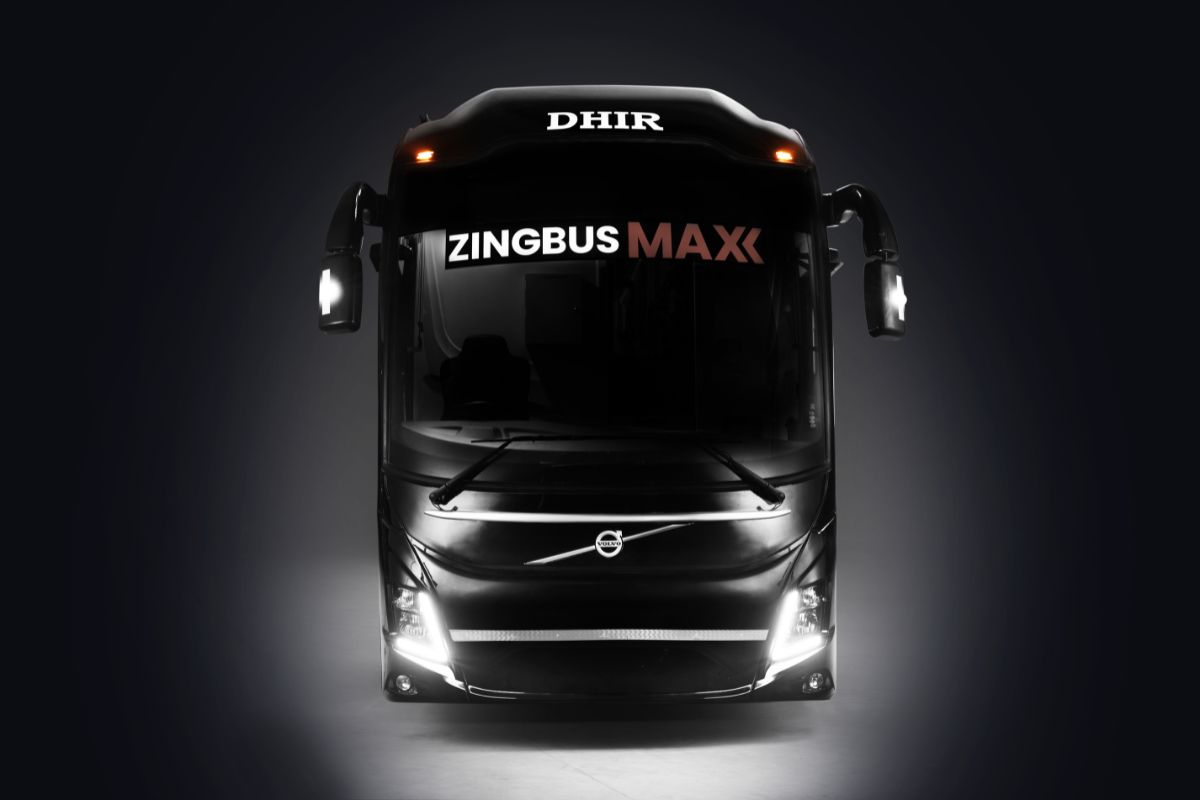zingbus Maxx premium Volvo bus for 7 star travel