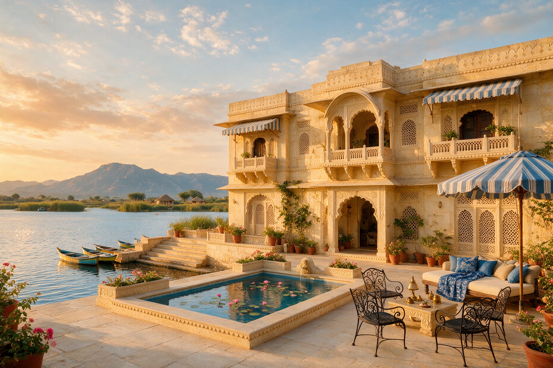 A calm Rajasthan lakeside stay for a post Chhath getaway